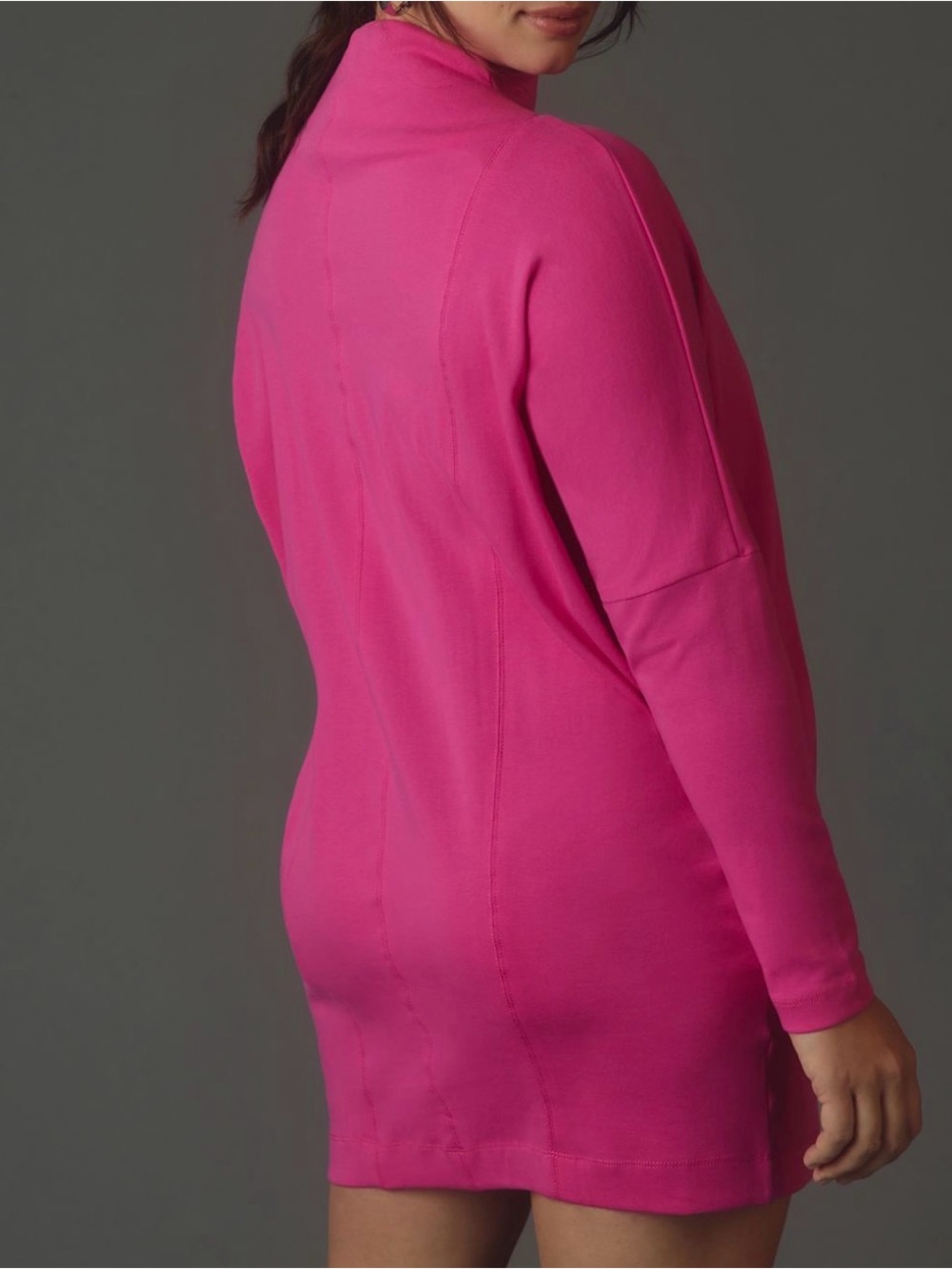 Anthropologie Fuchsia Pink      Tunic Dress
